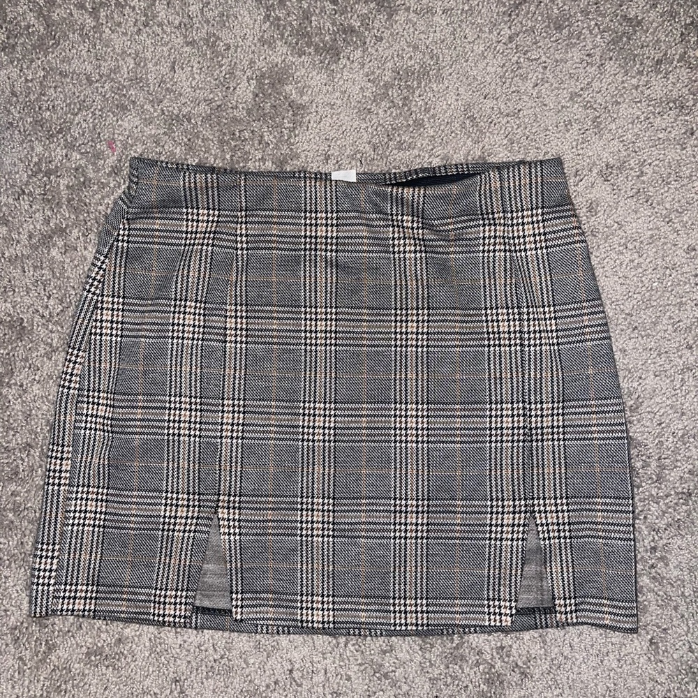 Plaid H&M Skirt